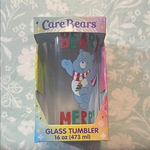 Care Bears Holiday Glass Tumbler